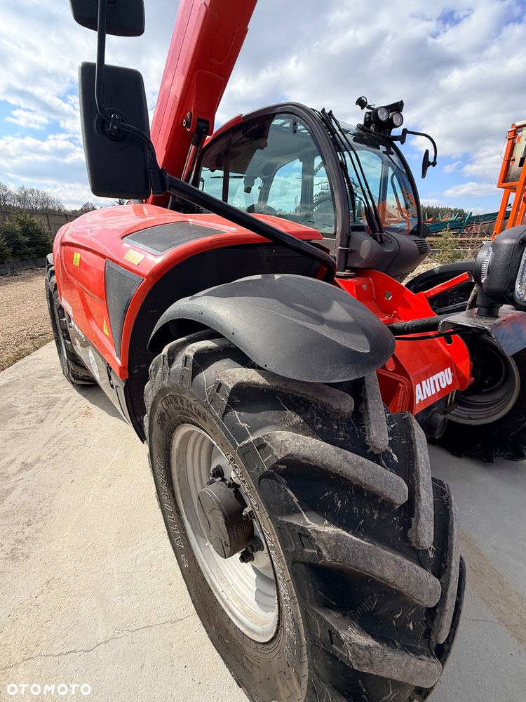 Manitou Ładowarka teleskopowa Manitou Mlt 840 137 PS łyżka widły Merlo 42.7 TF 737 130 Jcb 541-70 Bobcat TL 38.70 rolnicza budowlana KLIMA zaczep hydr - 16