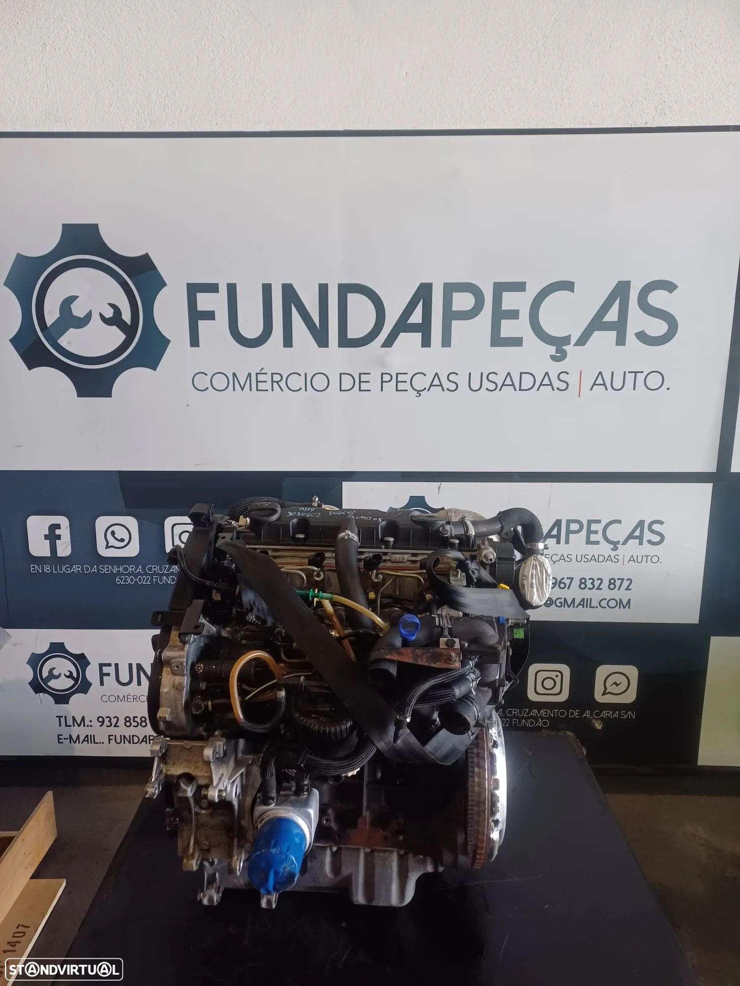 Motor Peugeot 306 2.0HDi 90Cv Ref: RHY - 1