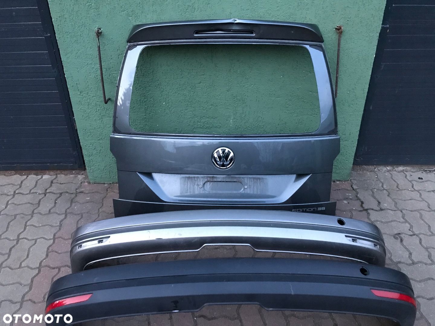 VW CADDY 2K5 LIFT 15- ZDERZAK TYL - 1