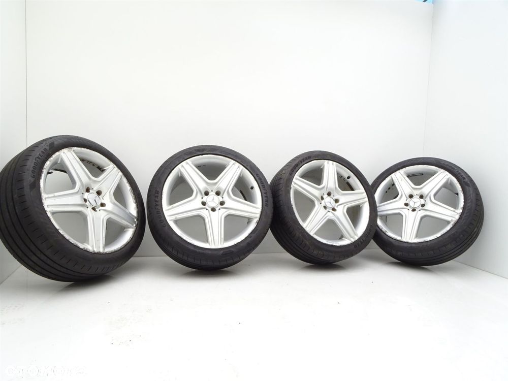 Kpl alufelgi felgi koła 5x112 r21 265/40r21 a1644015302 mercedes ml w164 - 2