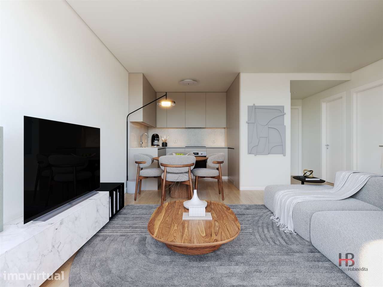 Apartamento T2 Venda em Rio Tinto,Gondomar - Grande imagem: 4/7