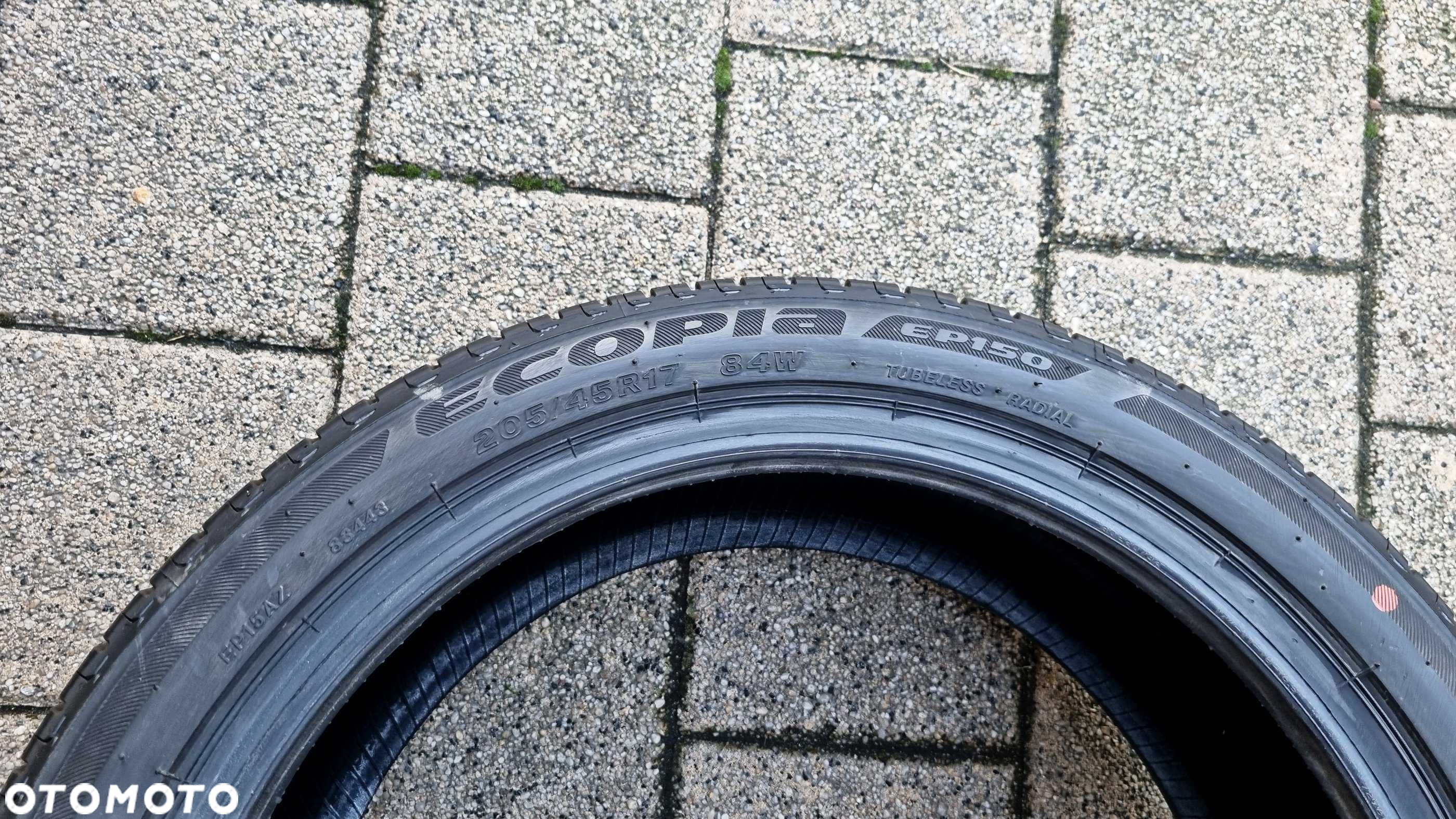 Bridgestone Ecopia EP150 205/45R17 84W FR Rok 2022.32 - Nowe - 6