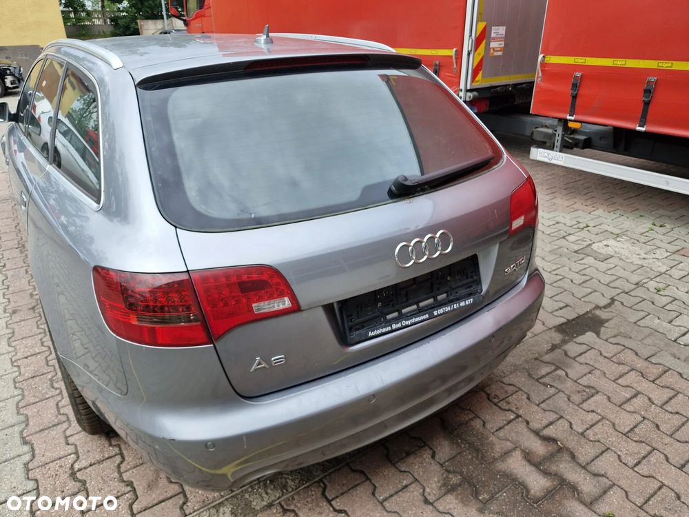 Audi A6 C6 3.0 TDI Quattro kombi lampy przednie tylne kierownica ława tył most dyferencjał lusterko skóra sline - 3