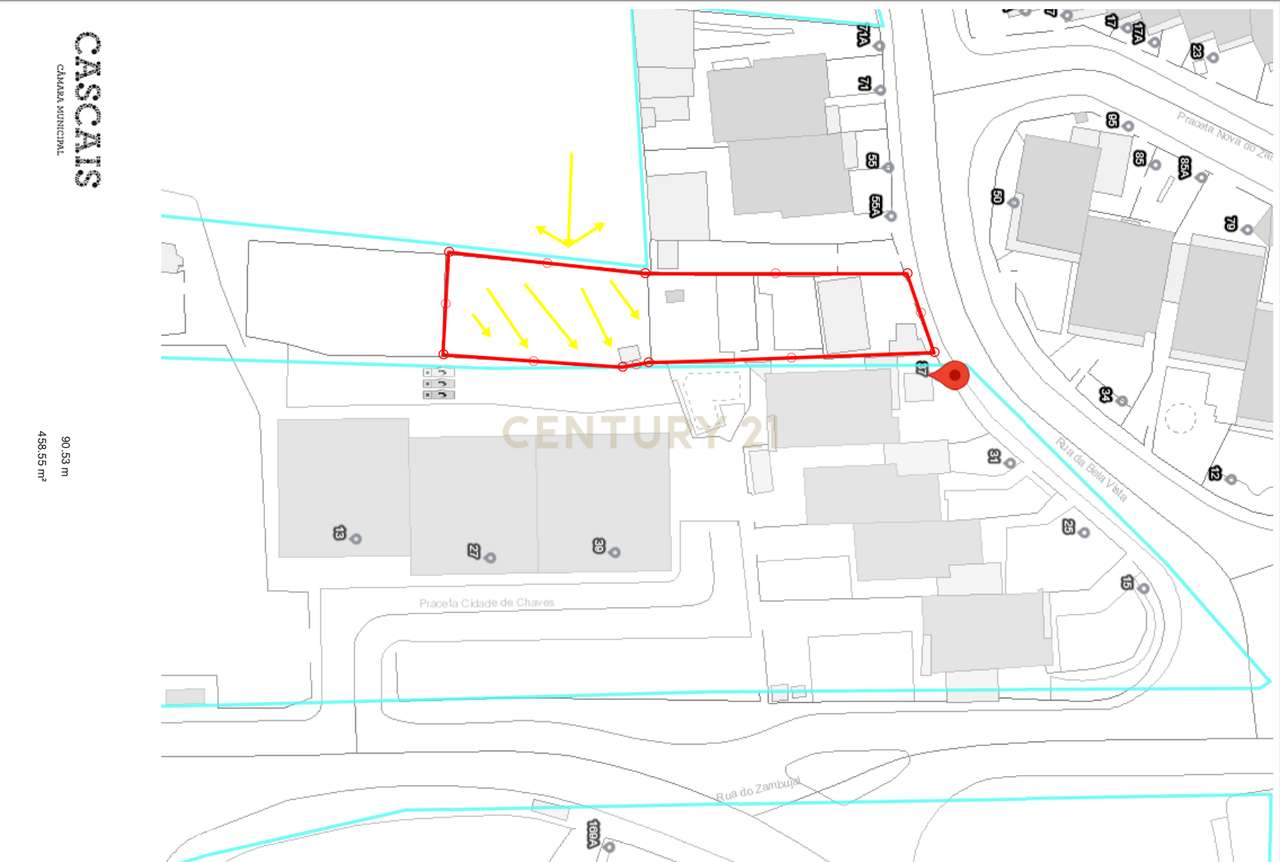 Terreno Urbano para construção de Moradia na linha de Cascais - Grande imagem: 3/4