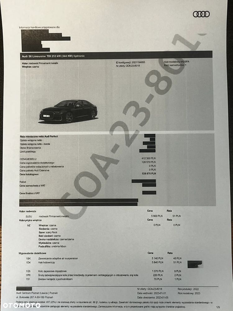 Audi S6 Limousine - 19