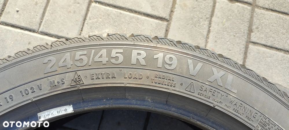 OPONY ZIMA 245/45R19 V XL (2820) SEMPERIT SPEED GRIP3 7mm ZIMA 2 SZTUKI PARA - 5