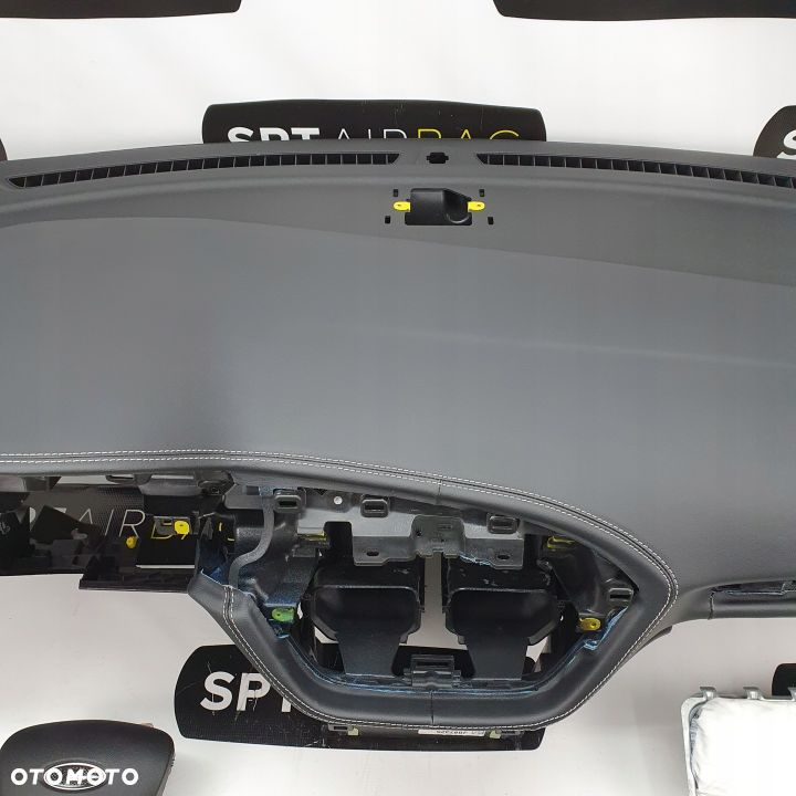 FORD FIESTA MK8 VIGNALE DESKA ROZDZIELCZA KONSOLA KOKPIT PULPIT PODUSZKI AIRBAG AIR BAG PASY KIT SET - 3