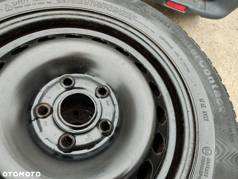 5x112 Felgi stalowe 15 Koła Zimowe VW GOLF CADDY TOURAN AUDI A4 B5 A3 8P SEAT LEON TOLEDO SKODA OCTAVIA - 3