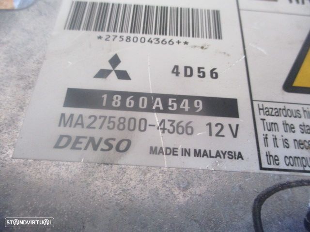 Centralina Ma2758004366 MITSUBISHI L200 4X4 DAKAR ROLL 2007 2.5DI-D 4WD 0P Denso - 3