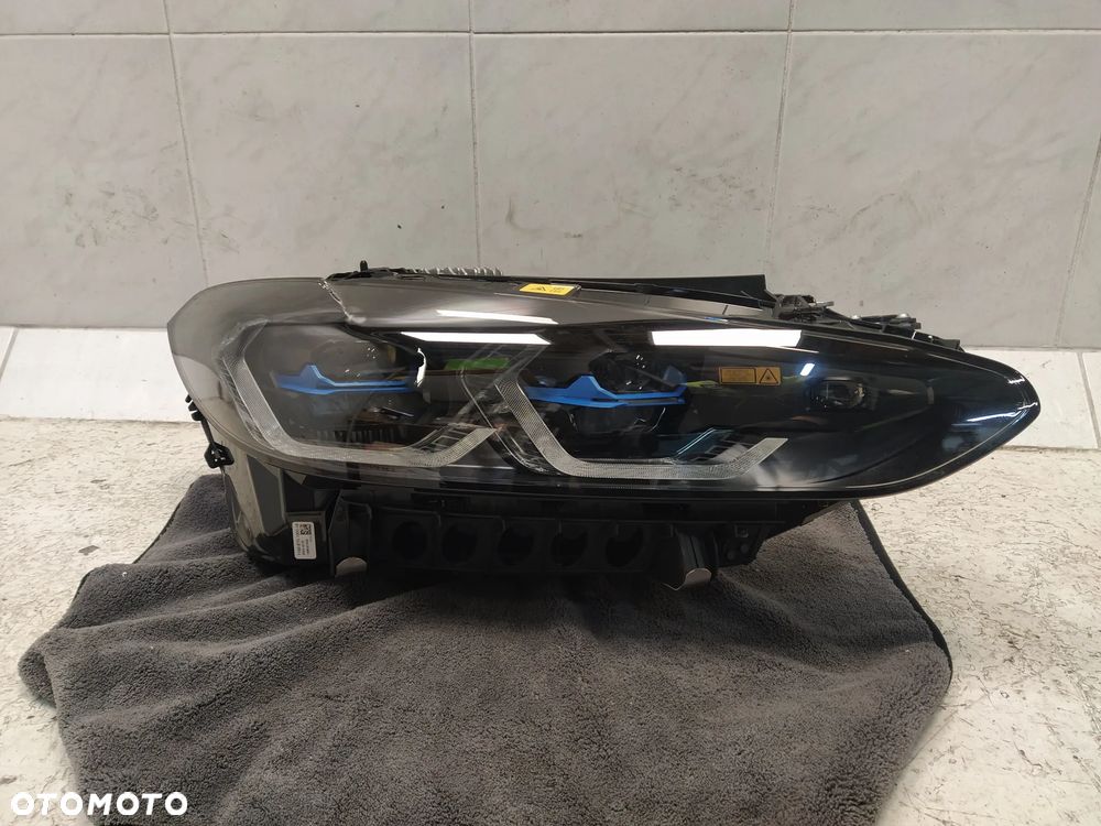 BMW G82 M4 CSL LAMPA REFLEKTOR PRZÓD PRZEDNI PRAWY LASER ŻÓŁTY USA/KANADA PRZETWORNICA KOMPLETNA NOWA ORYGINAŁ - 2