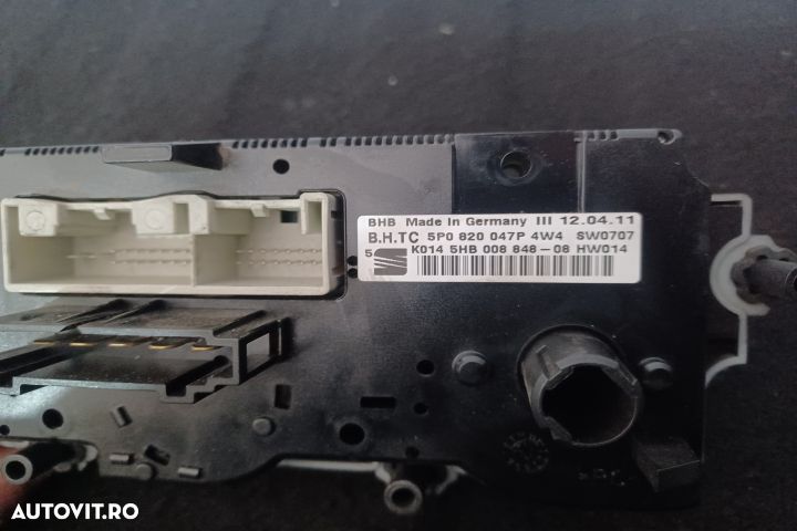 Comanda AC 5P0820047P K0145HB008848 5P0820047P K0145HB008848 Seat Alt - 4