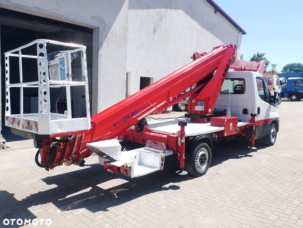 Iveco Podnośnik Koszowy Ruthmann TB290 Zwyżka 29 Metrów 17 w Bok UDT  Import Jak Wumag Gsr Multitel - 7