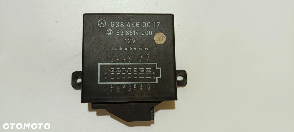 KOMPUTER STEROWNIK MODUL ZAWIESZENIA MERCEDES VITO VIANO W638 6384460017