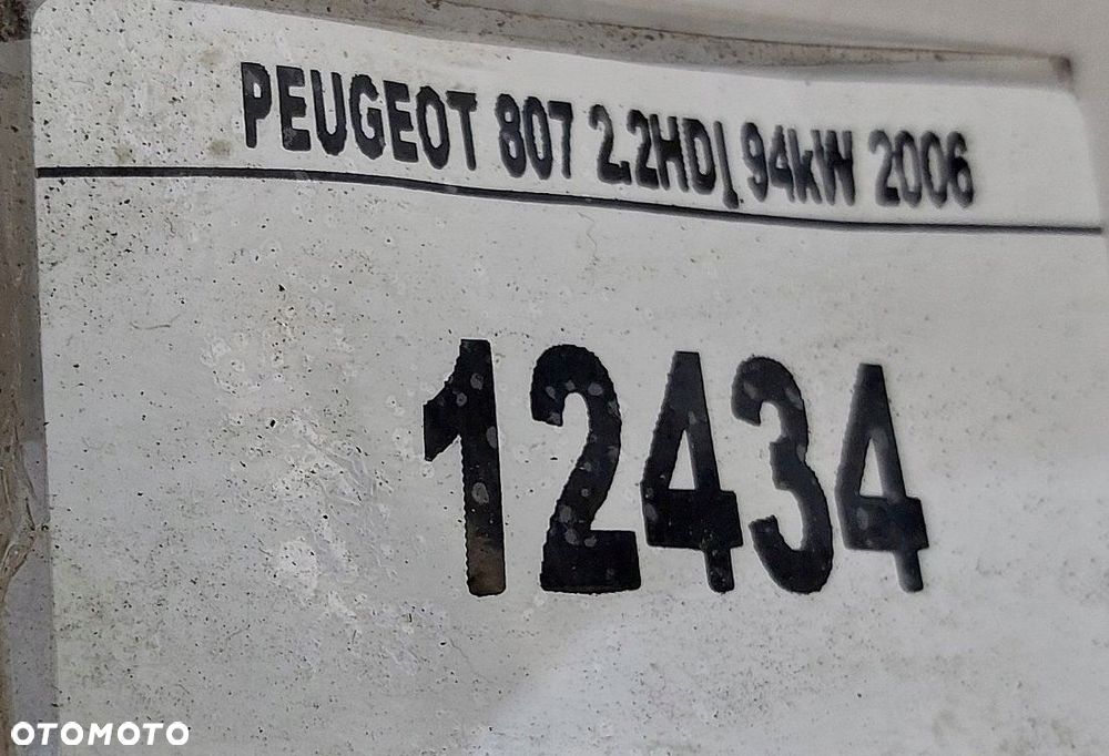 turbosprężarka turbina citroen peugeot 807 2.2 hdi 9662465180 - 6
