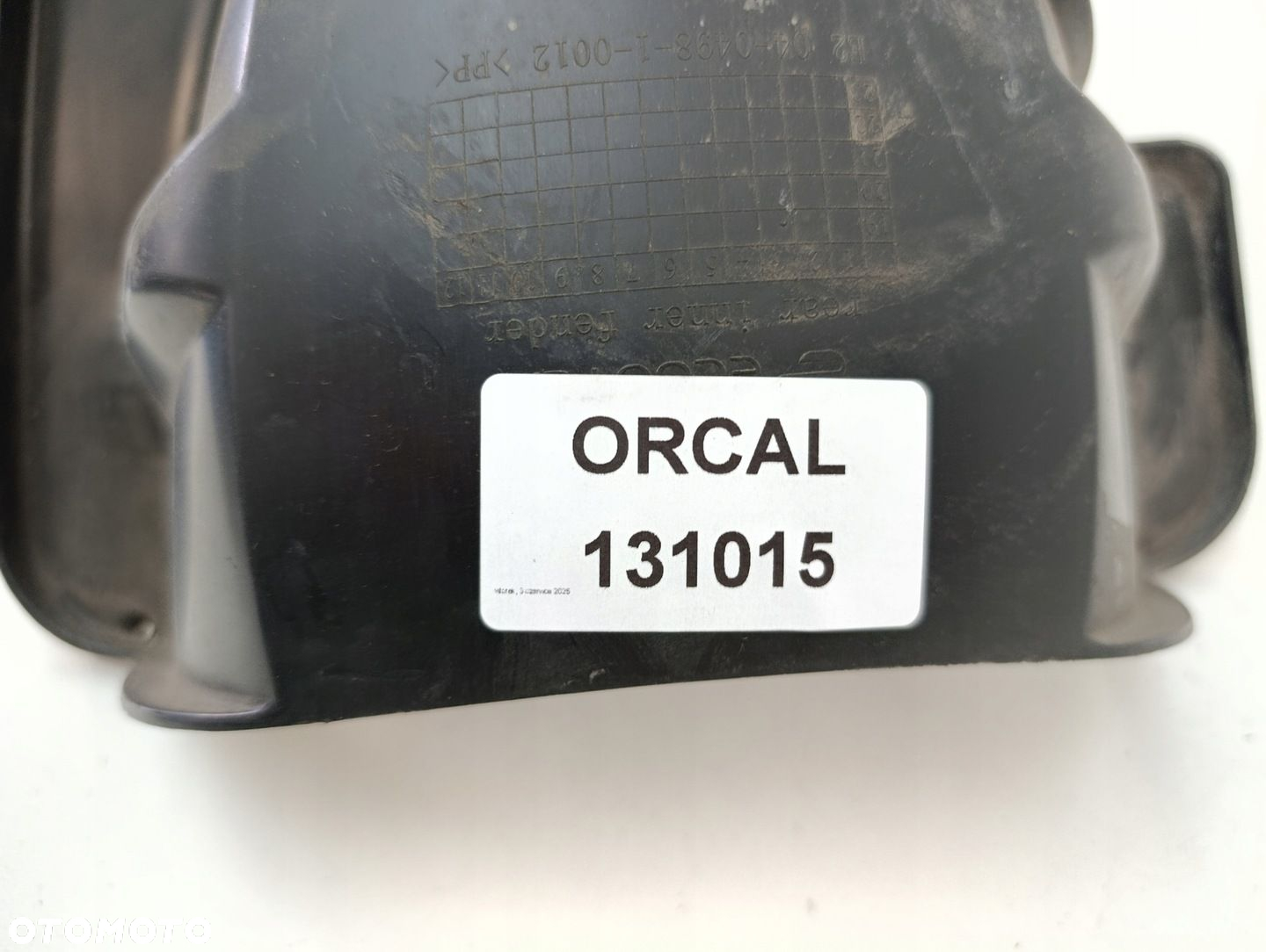 MOCOWANIE TABLICY REJESTRACYJNEJ TYŁ DO SKUTERA ELEKTRYCZNEGO ORCAL E2 MAX - 6