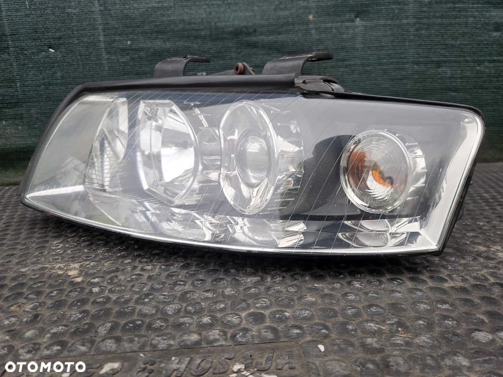 Reflektor Lampa Xenon D1S Przód Przednia LEWA Kompleta Przetwornica Valeo Europa Audi A4 B6 - 8