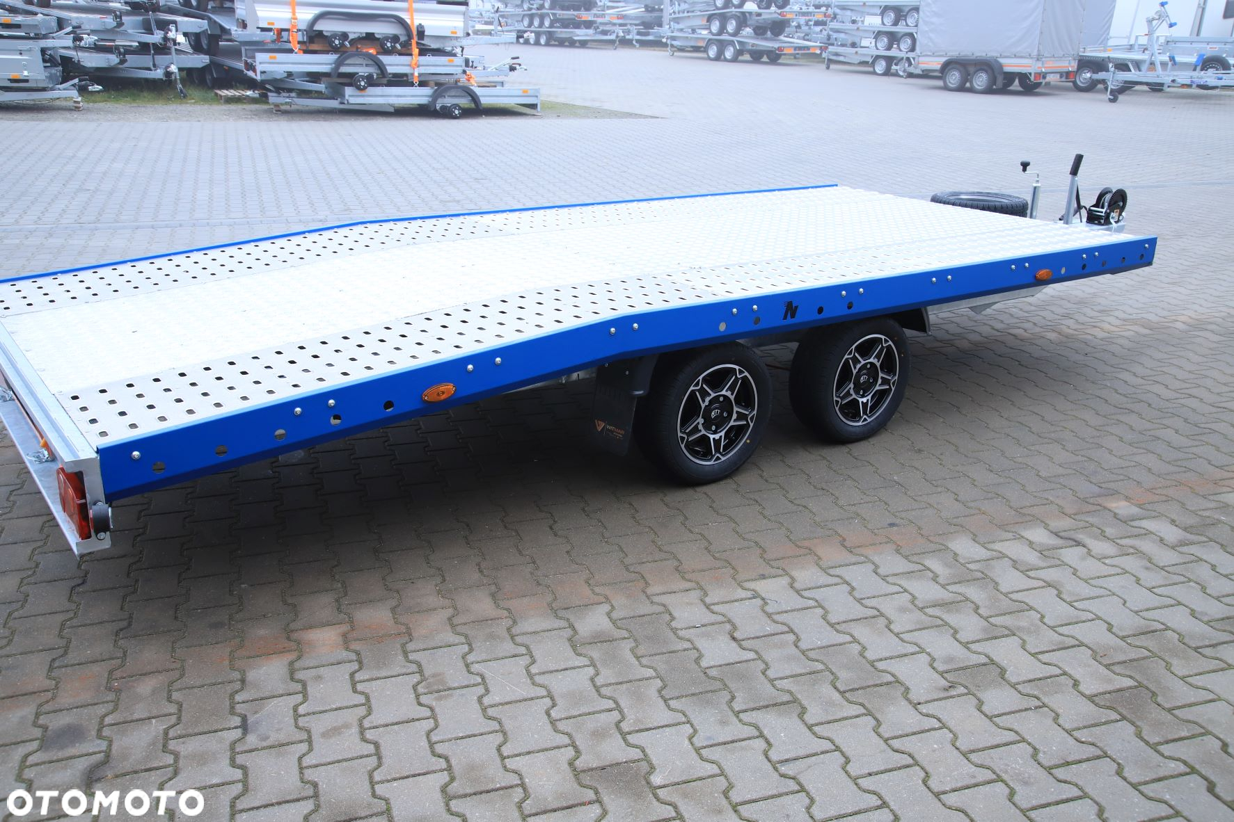 Niewiadów upiter 4.5 X 1.95 NB wypełnienie alu ryfel koła 195r13c Felga Aluminiowa - 12