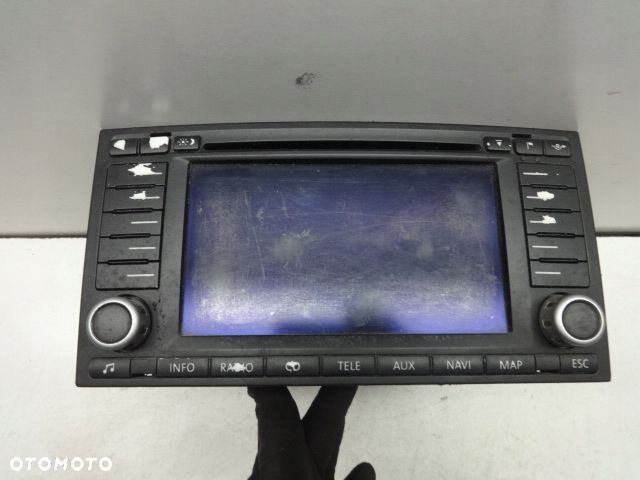 VW TOUAREG 7L 02-10r NAWIGACJA RADIO - 1
