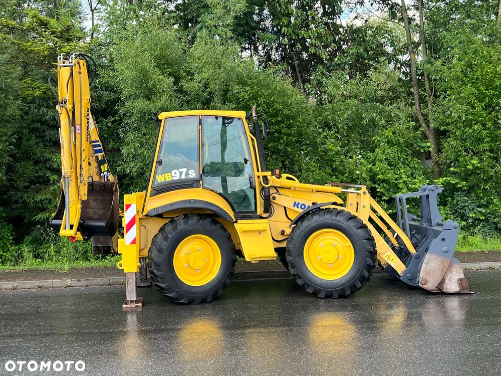 Komatsu * Koparko Ładowarka * Komatsu WB 97 S Utility * - 6