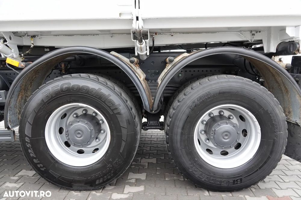 Mercedes-Benz ACTROS 3336 / 6x4 / CAMION BASCULANTE / BORDMATIC / HYDROBOARD / MEILLER KIPPER / EPS + AMBREIE / IMPORTAT - 24