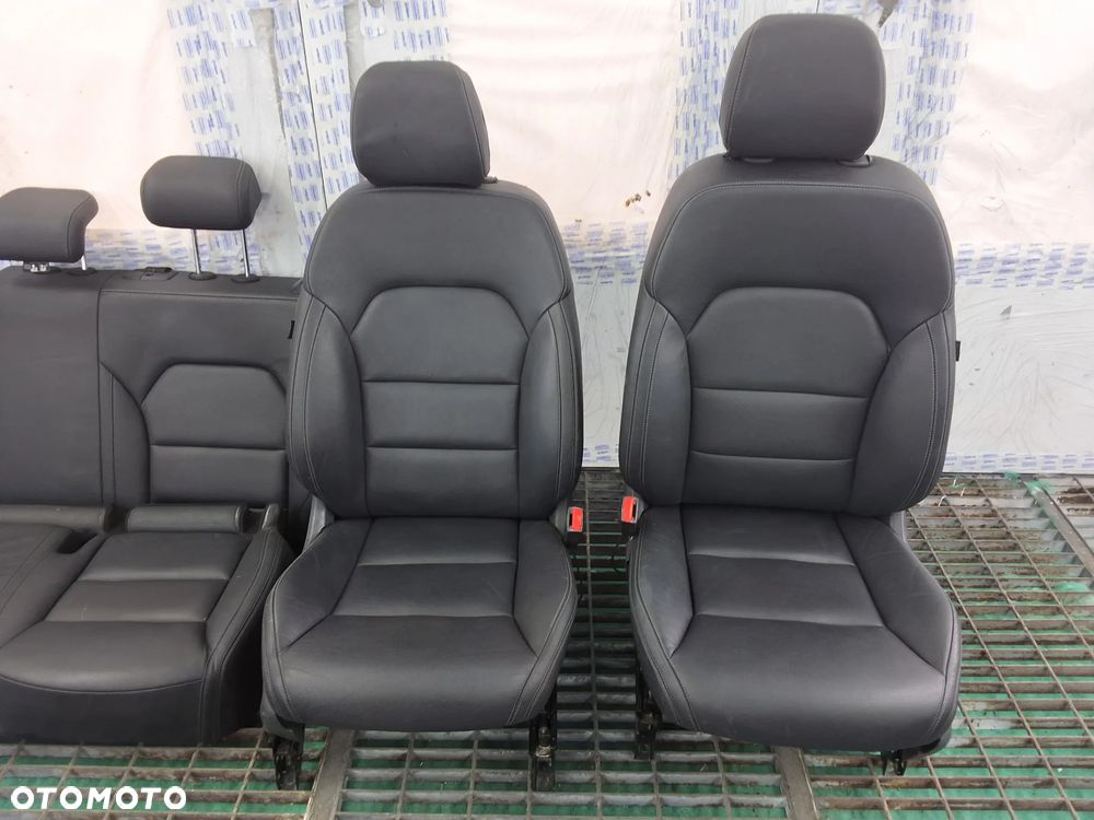 MERCEDES B-KLASA W246 KOMPLET FOTELI SKÓRA NIE ECO 2011-2018 ROK ŁADNE - 1