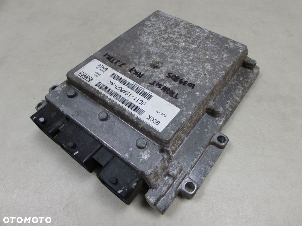 FORD TRANSIT VII 2.2 TDCI KOMPUTER STEROWNIK 6C11-12A650-AK 9DCK DCU-101 06-14 - 1