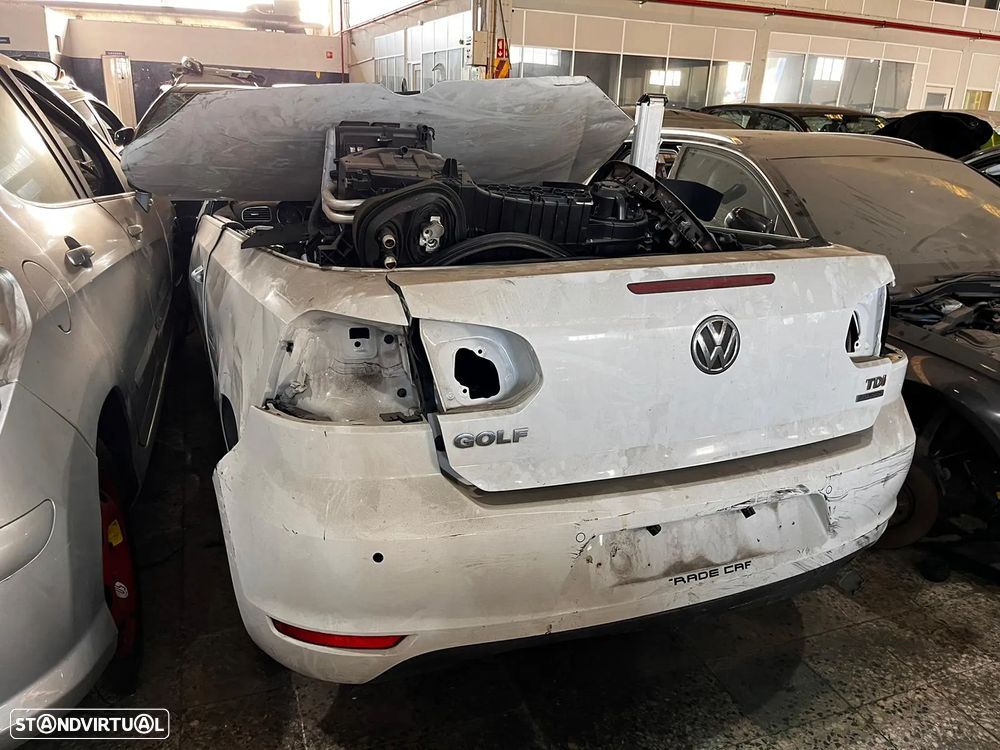 VW golf VI cabrio tdi para peças