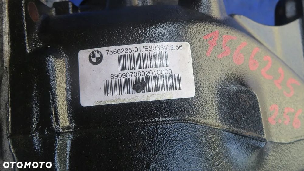 Most tylny / dyferencjał BMW E87 E90 E91 E92 przełożenie 2.56 7566225 - 3