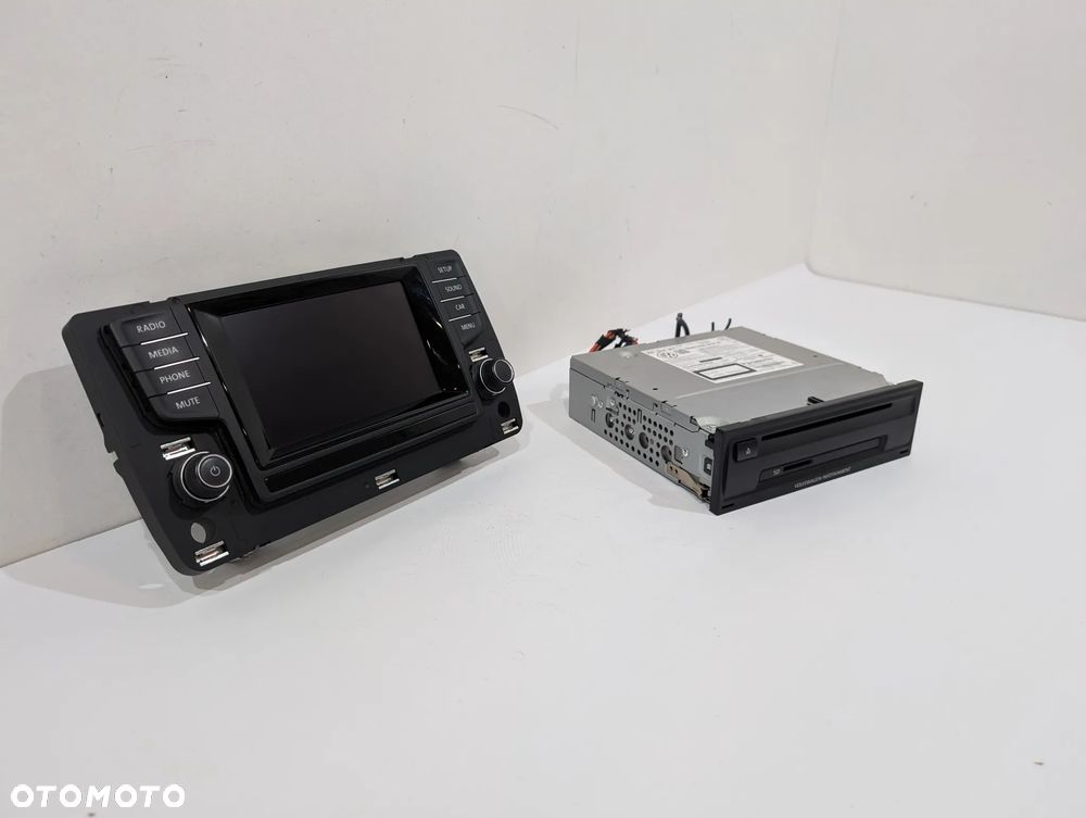 VW GOLF VII RADIO NAWIGACJA WYŚWIETLACZ CZYTNIK 5G0919605 5G0035819A - 5
