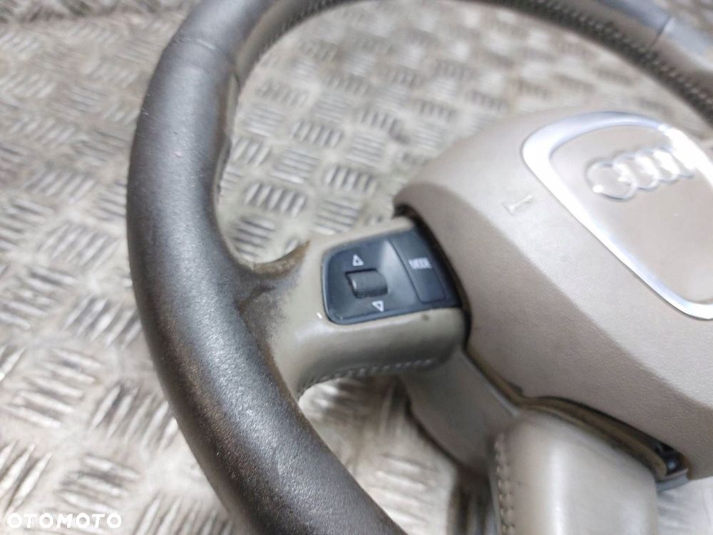 KIEROWNICA GRZANA + PODUSZKA AUDI A8 D3 4F0419091AH 4E0880201BL - 7