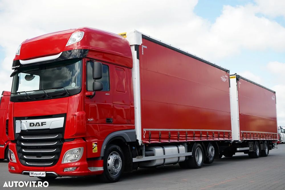 DAF XF 480 / SET TANDEM / 120 M3 / TRANSPORTABLE / DUPĂ CONTRACTUL DE SERVICE GOLDEN - 12