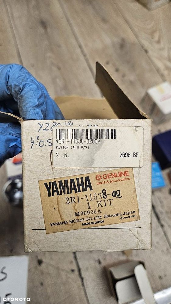Tłok pierścienie sworzeń Yamaha YZ80  3R1-11638-02 - 9