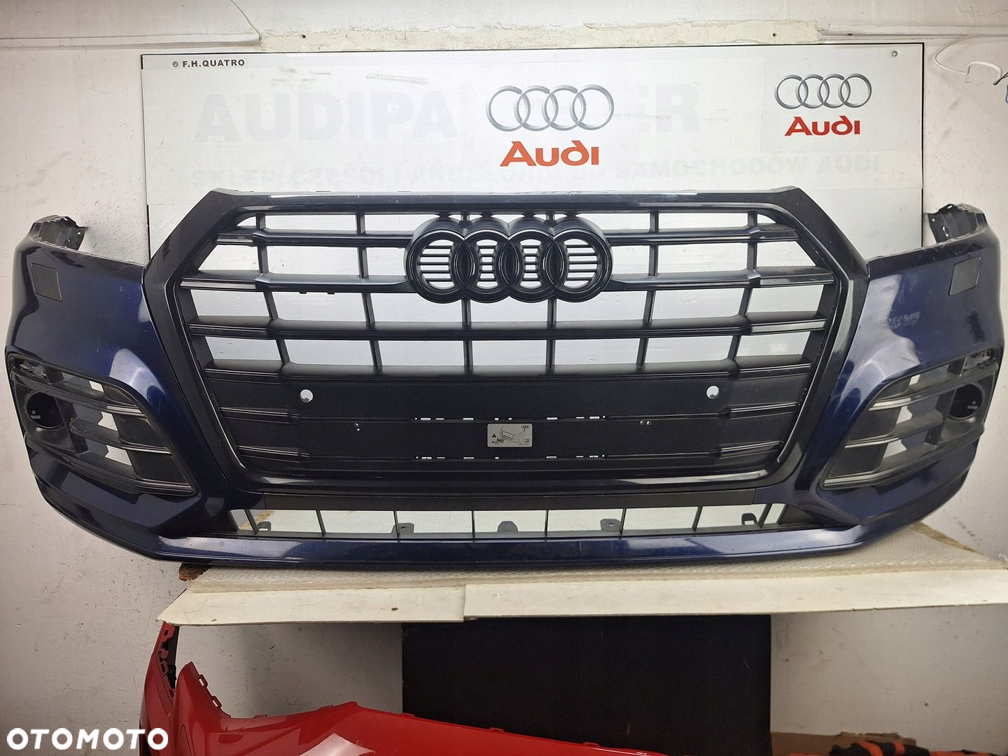 ZDERZAK AUDI Q5 80A FY S-LINE 2017-2020 PRZED LIFTEM BLACK EDITION - 2
