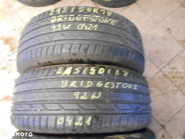 Opony 215/50r18 bridgestone turanza t001 7,4mm lato komplet - 3