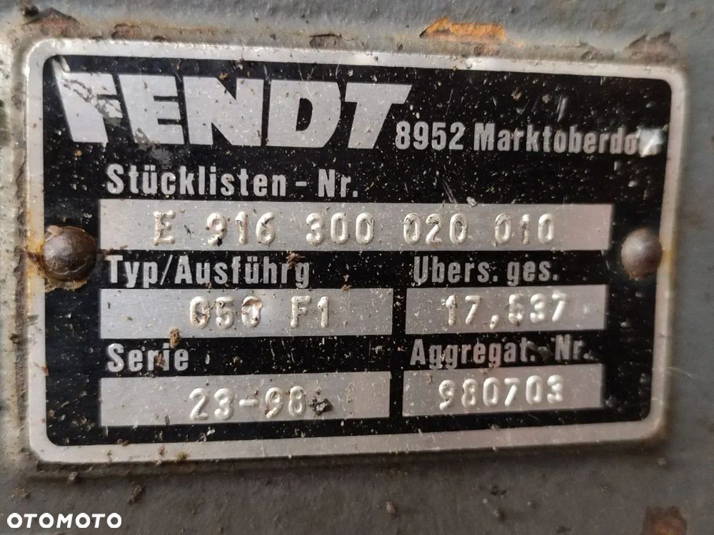 Wspornik mostu E916300020010 H816301050010 FENDT 926 FAVORIT - 11