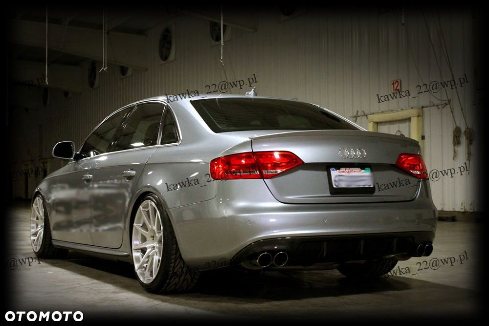 AUDI A4 B8 2008-2012 SEDAN SPOILER LOTKA PODKŁAD!! - 5