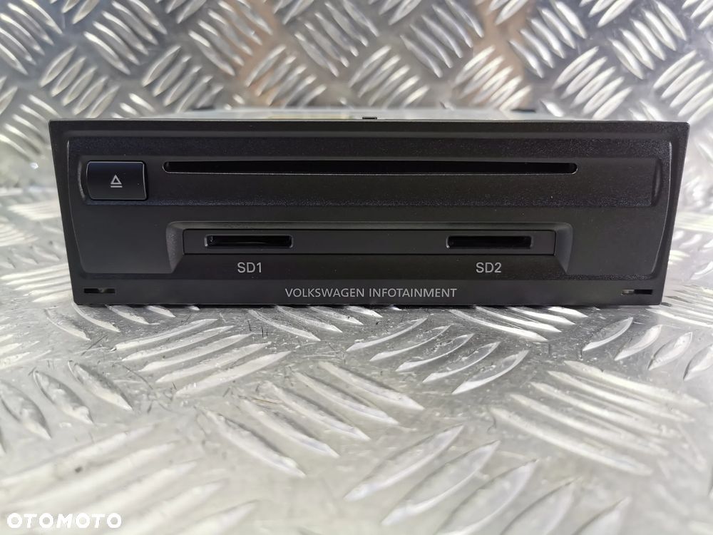 VW TOUAREG 7P 10-18R STEROWNIK NAWIGACJA MMI CZYTNIK SSD 7P6035664 E 7P6035664E - 1