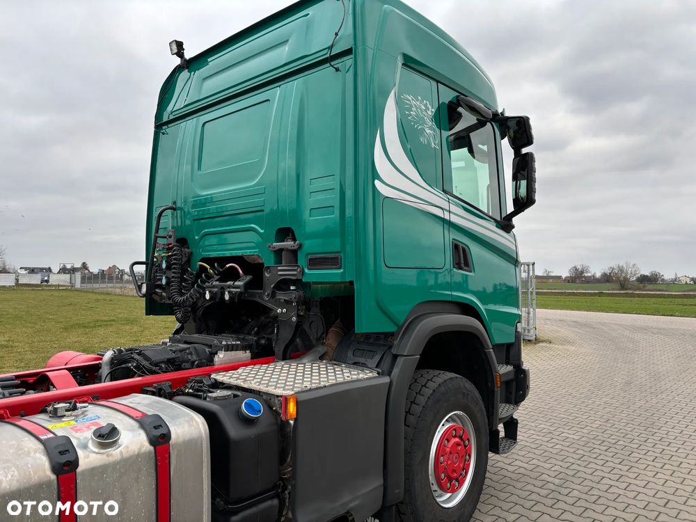 Scania G 500 XT  4x4 stały napęd , hydraulika do wywrotu, na poduszkach , stan TOP , sprowadzona z Niemiec, serwisowana , - 10