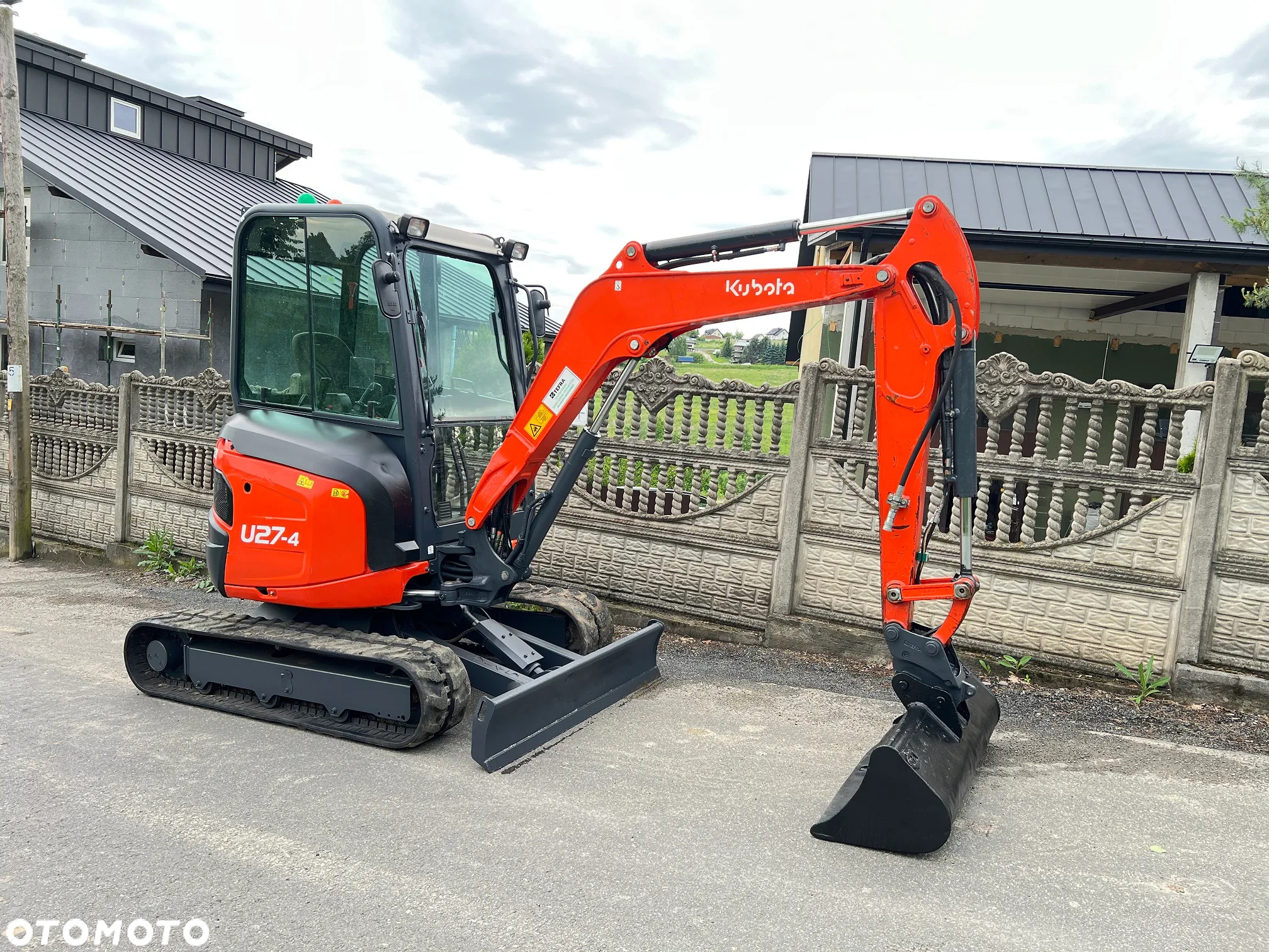 Kubota U27-4 * MiniKoparka Kubota U27 * Zerowy Obrys * 3 Tony * Stan Bardzo Dobry * - 2