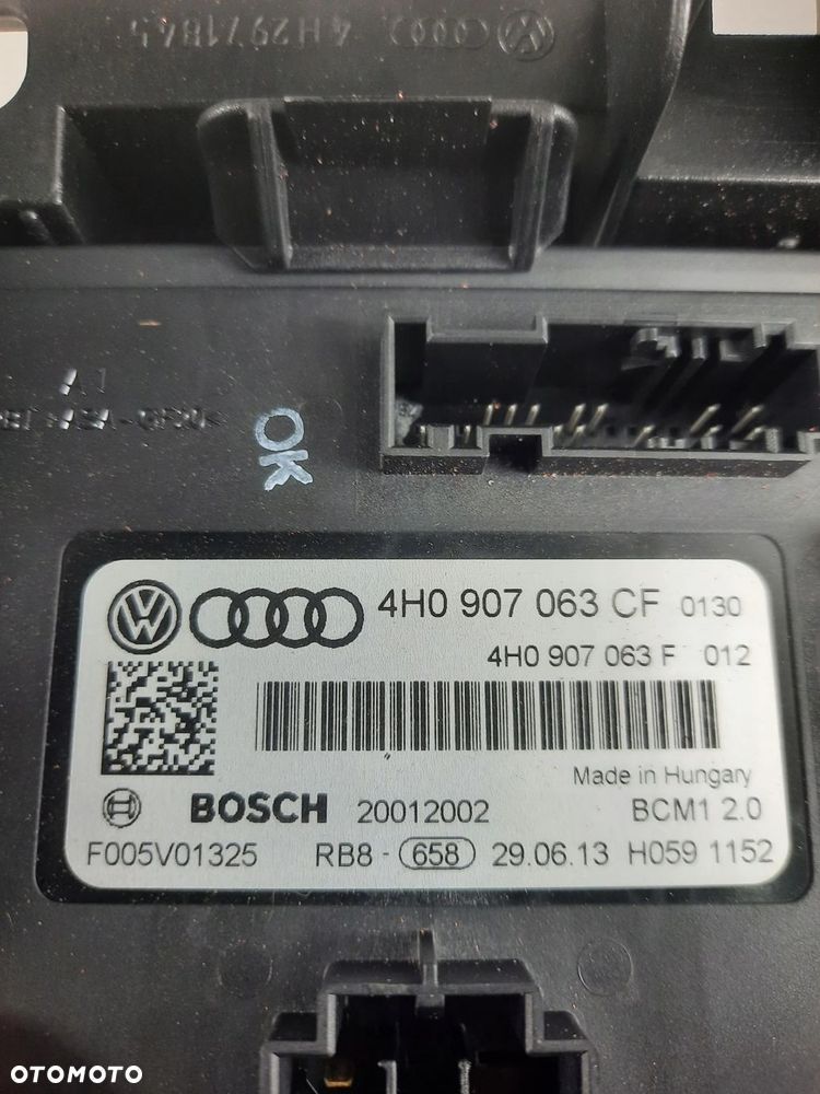 AUDI A6 A7 A8 MODUŁ STEROWNIK KOMFORTU 4H0907063CF - 2