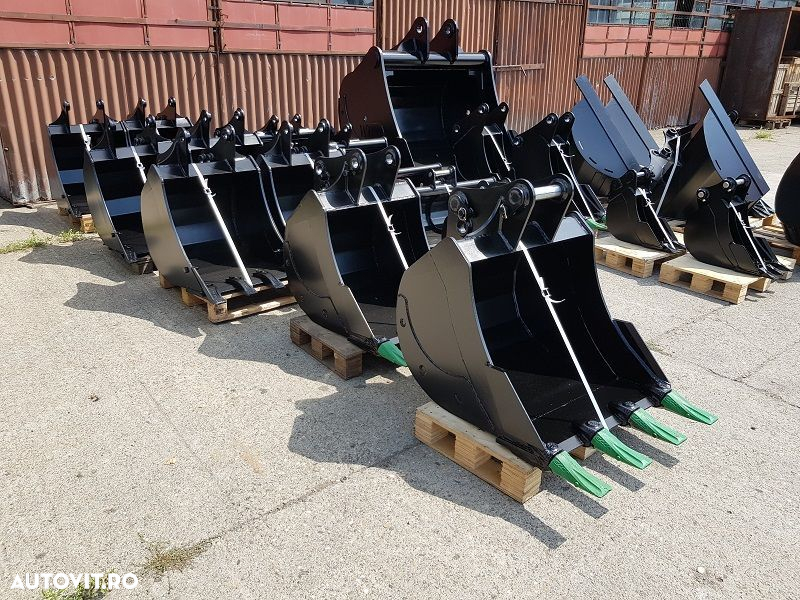 Cupa excavare, taluzare, trapezoidala buldoexcavator, excavator - 5