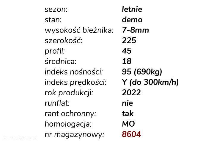 Continental ContiSportContact 5 225/45 R18 DEMO - 3