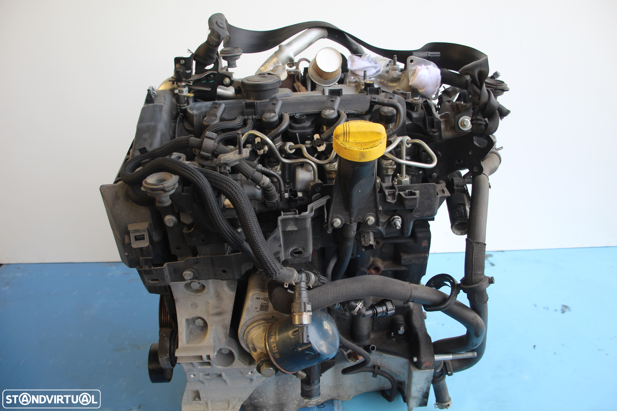 Motor Renault 1.5 Dci com referencia K9K648 injeçao continental - 4