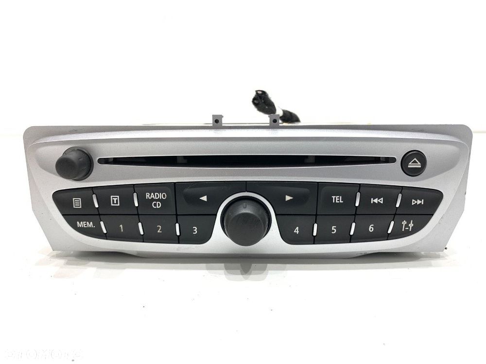 RADIO  RENAULT MEGANE III coupe (DZ0/1_) 2008 - 2022 1.4 TCe (DZ0F, DZ1V) 96 kW [131 KM] benzyna - 1
