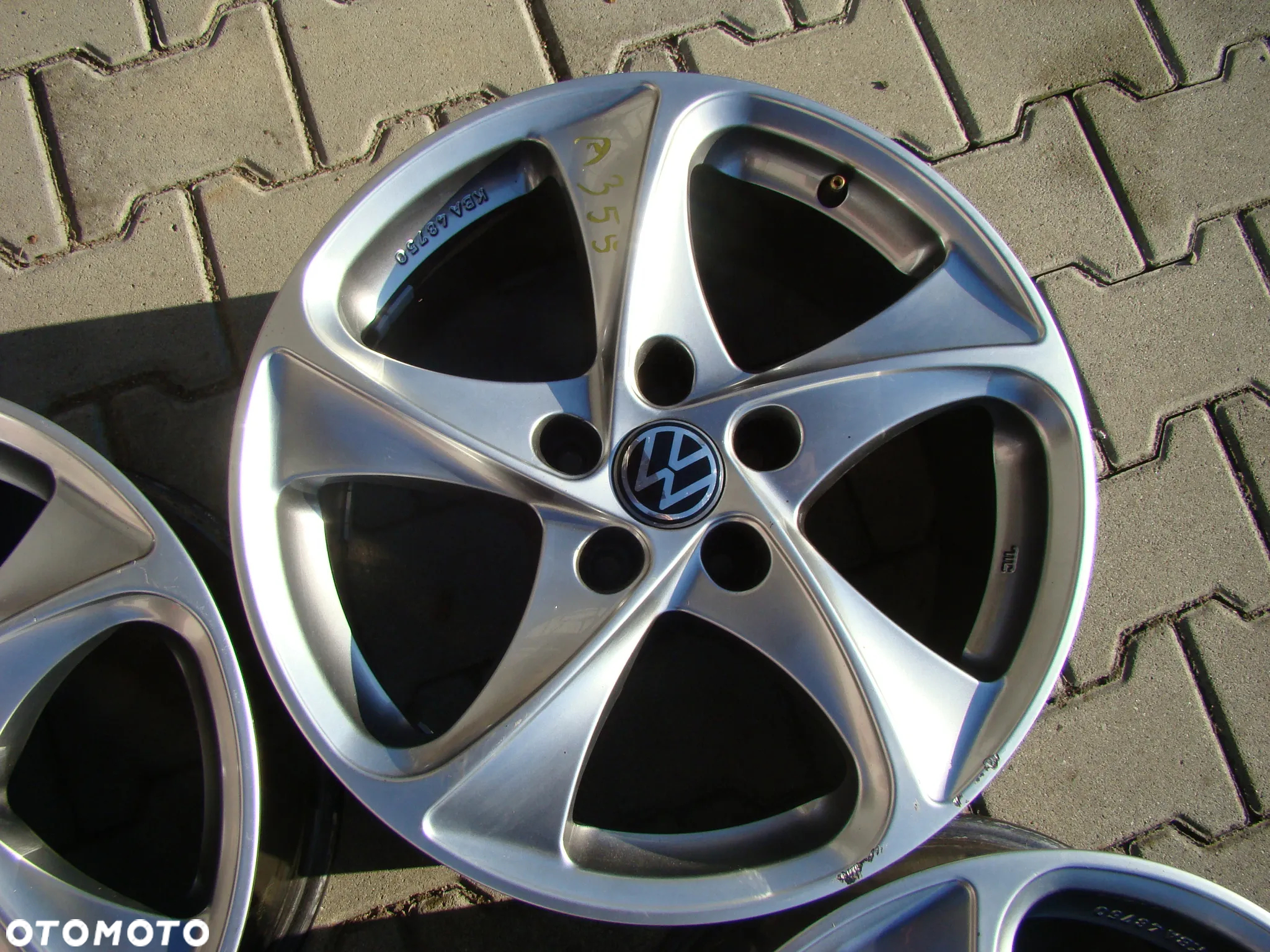 a355 5x112 VW Tiguan T-Roc Caddy Jetta Touran Golf VII VIII Passat B7 B8 8jx17 - 3