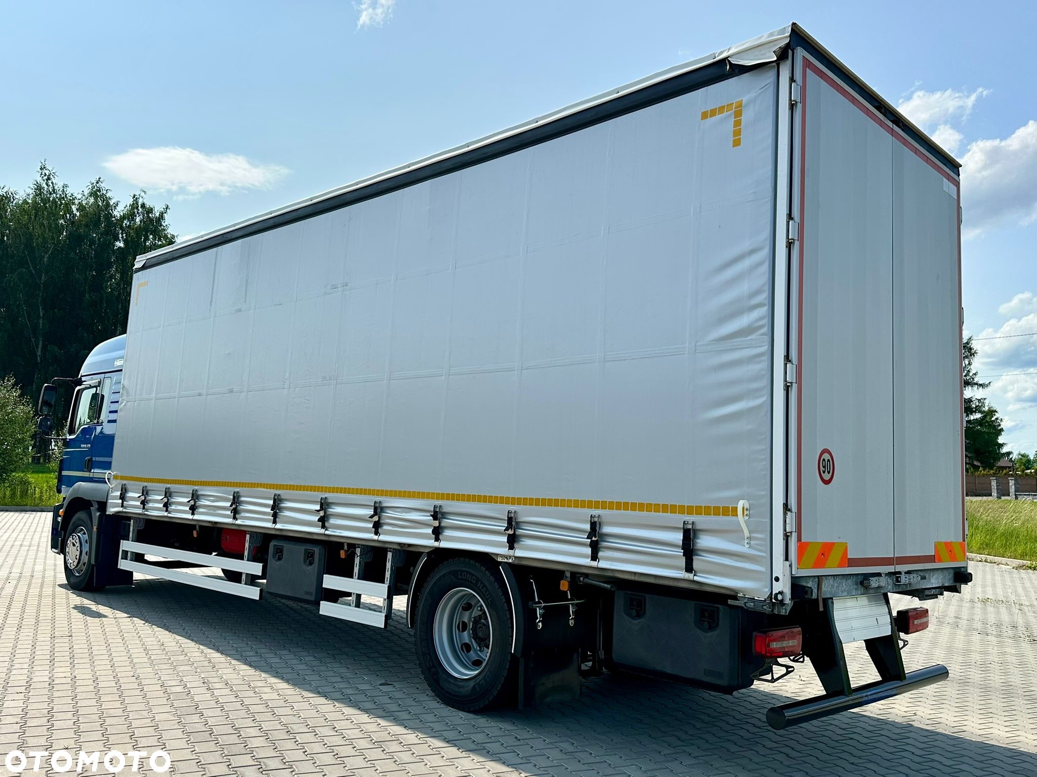 MAN TGM 18.320 / FIRANKA / 20 EUROPALET / 8.3 M DŁUGOŚCI / AUTOMAT / SYPIALKA / 2018 ROK / 9 809 KG ŁADOWNOŚCI - 4