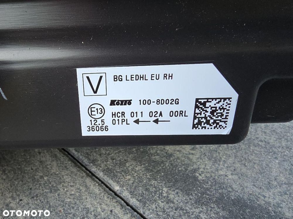 NISSAN QASHQAI 3 III J12 Lampa prawa przód Full Led Basic Led 100-8D02G - 11