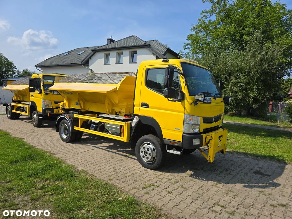 Mitsubishi Canter 6c18 4x4 Hydraulika Fuso piaskarka solarka - 26