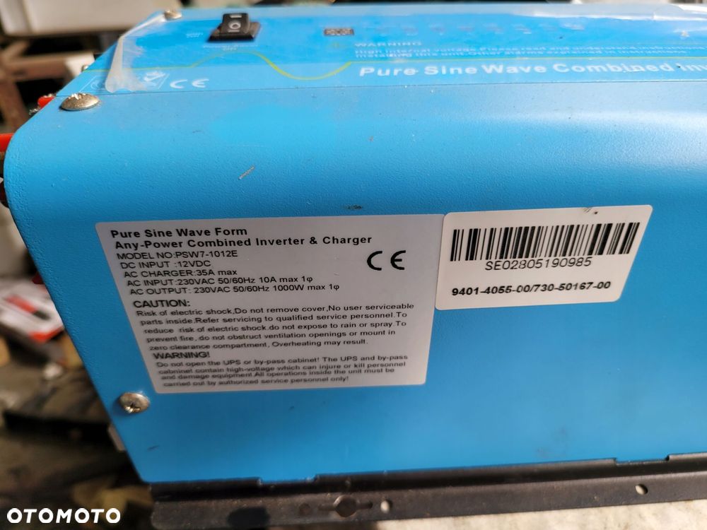 foxpower psw7 - 1012e 1000w ładowarka inwerterowa - 2