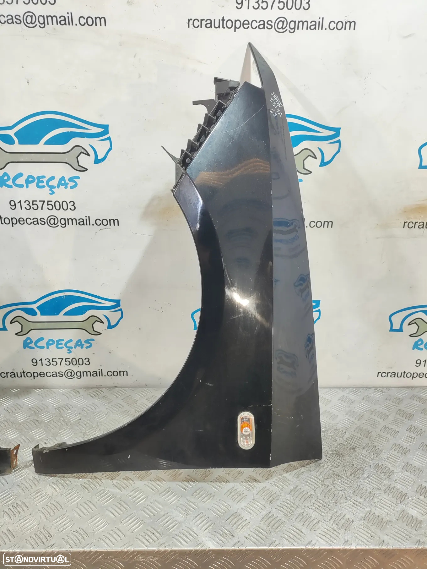 GUARDA-LAMAS ORIGINAL ESQUERDO DIREITO SEAT IBIZA 4 IV MK4 6J 6J5 6P1 6J0821021 6J0821022 GUARDA LAMAS GUARDALAMAS - 6